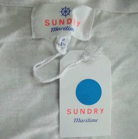 Sundry Maritime 3/4 Sleeve Soft Tee NWT - Picture 8 of 8